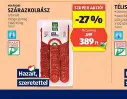 ALDI Wokás Szárazkolbász ajánlat