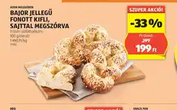 ALDI Bajor jellegű fonott kifli, sajttal megszrva ajánlat