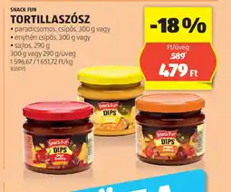 ALDI Snack Fun Tortillaszosz ajánlat