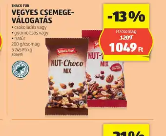 ALDI Snack Fun Vegyes Csemege-válogatás ajánlat