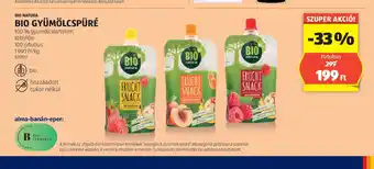 ALDI Bio Natura Bio Gyümölcspüré ajánlat