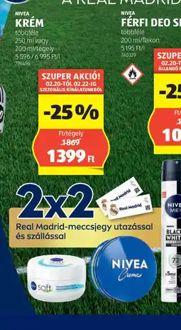 ALDI Nivea krém ajánlat