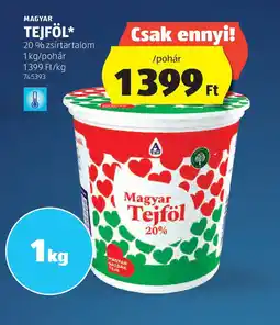 ALDI Magyar Tejföl ajánlat