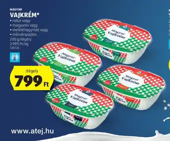 ALDI Magyar Vajkrém ajánlat