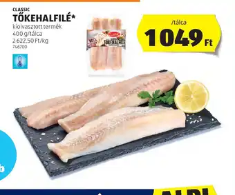 ALDI Classic Tőkehalfilé ajánlat