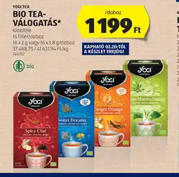 ALDI Yogi Tea Bio Tea-válogatás ajánlat