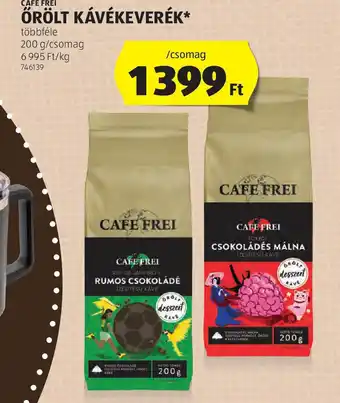 ALDI Cafe Frei Örölt Kávékeverék ajánlat