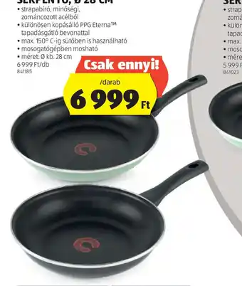 ALDI Cripton Energiatakarékos Serpenyő, Ø 28 cm ajánlat