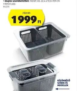 ALDI Crofton Tároldoboz Szűrővel ajánlat