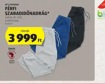 ALDI UP2Fashion Férfi Szabadidőnadrág ajánlat