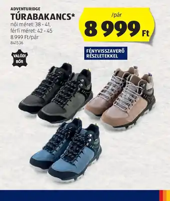 ALDI Adventurige Túrabakancs ajánlat