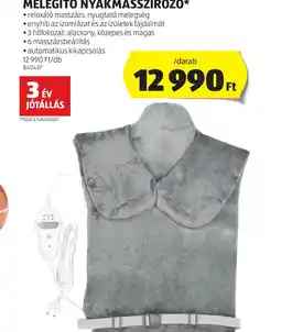 ALDI Amiland Melegítő Nyakmasszíroz ajánlat