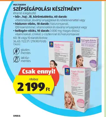 ALDI Multiform Szépségápolási Készítmény ajánlat