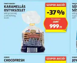 ALDI Finest Bakery Karamellás Ostyaszelet ajánlat