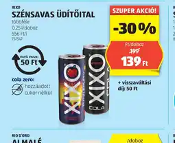 ALDI Xixo Szénsavas Üd 100 darab/csomag 2,49 Ft/db 820516tőital ajánlat