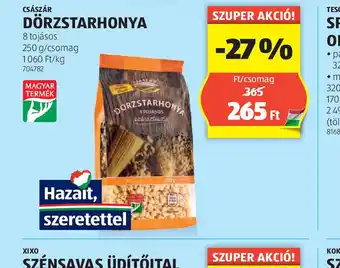 ALDI Dőrzstarhonya ajánlat