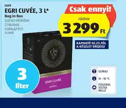 ALDI Egri Cuvée, 3 L ajánlat