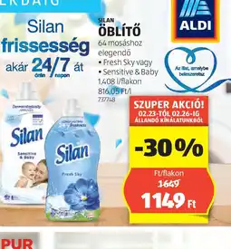 ALDI Silan öbl Ft/flakon 1649tő ajánlat