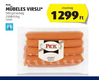 ALDI PICK Mübèles Virsli ajánlat