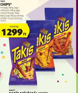 ALDI Takis Chips ajánlat