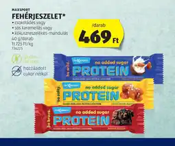 ALDI Maxsport Fehérjeszelet ajánlat