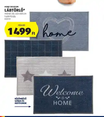 ALDI Home Creation Lábtörlő ajánlat