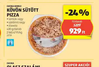 ALDI Dr. Oetker Kőkemencében Sült Pizza ajánlat