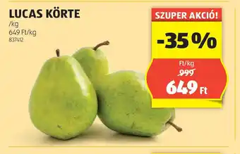 ALDI Lucas körte ajánlat