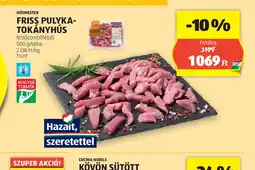 ALDI Friss Pulyka-Tokányhús ajánlat