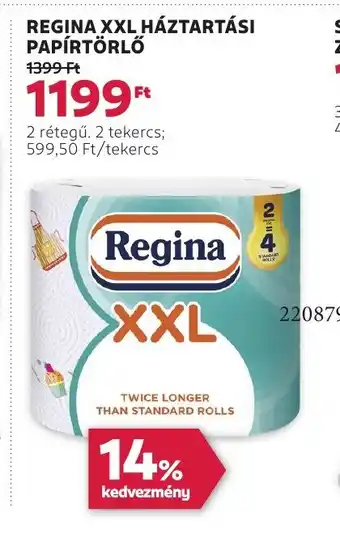 Rossmann Regina xxl háztartási papírtörlő ajánlat