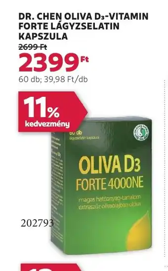 Rossmann Dr. Chen oliva d-vitamin ajánlat