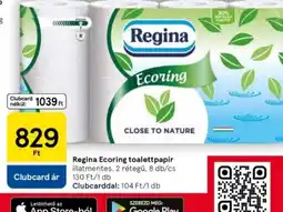 Tesco Regina Ecoring Toalettpapír ajánlat