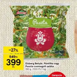 Tesco Eisberg Puszta ajánlat