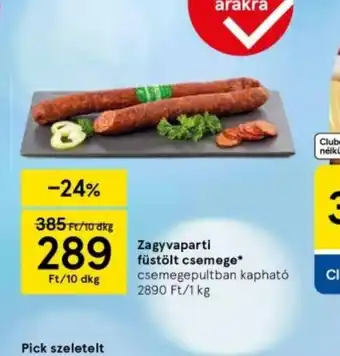 Tesco Zagyvaparti füstölt csemege ajánlat