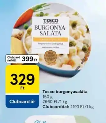 Tesco Tesco Burgonya Saláta ajánlat