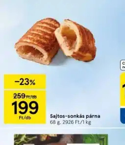 Tesco Sajtos-sonkás párna ajánlat