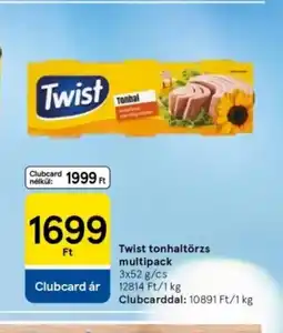 Tesco Twist tonhalhaltorzs multipack ajánlat