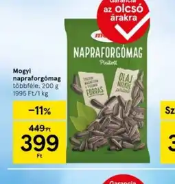 Tesco Mogyi napraforgmag ajánlat