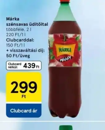 Tesco Márka szénsavas üdítőital ajánlat