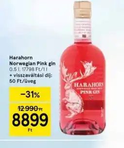 Tesco Harahorn Norwegian Pink Gin ajánlat