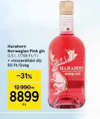 Tesco Harahorn Norwegian Pink Gin ajánlat