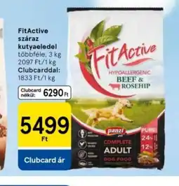 Tesco FitActive száraz kutyaeledel ajánlat