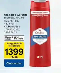 Tesco Old Spice tusfürdő ajánlat