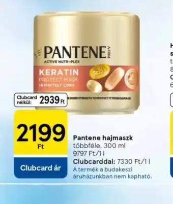 Tesco Pantene Hajmaszk ajánlat