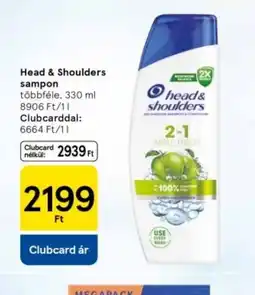 Tesco Head & Shoulders sampon ajánlat