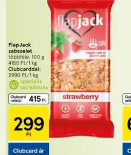 Tesco FlapJack zab szelet ajánlat