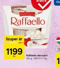 Tesco Raffaello desszert ajánlat