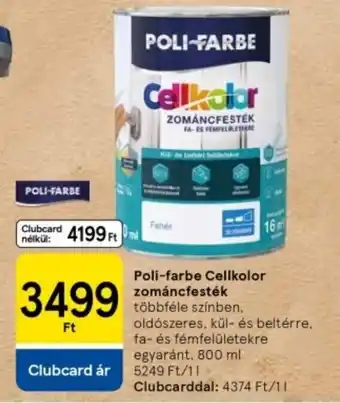 Tesco Poli-Farbe Cellkolor zománcfesték ajánlat