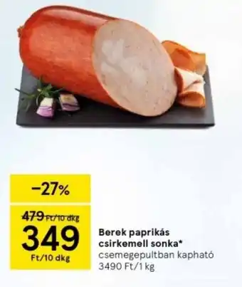 Tesco Berekes paprikás csirkemell sonka ajánlat