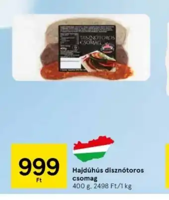 Tesco Hajdúhús diszntoros csomag ajánlat